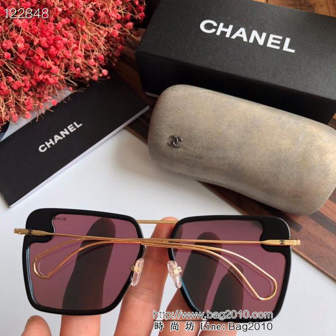 CHANEL香奈兒 2019新品 CH1041 高端品質 鏡面珍珠 百搭框型 女款太陽鏡  lly1343